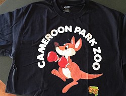 New T-Shirt S, M, L, XL $14.99 each    For Support Cameroon Park Zoo 